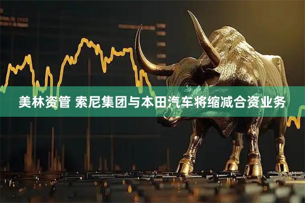美林资管 索尼集团与本田汽车将缩减合资业务